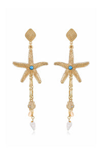 Starfish Seeker Drop Earrings