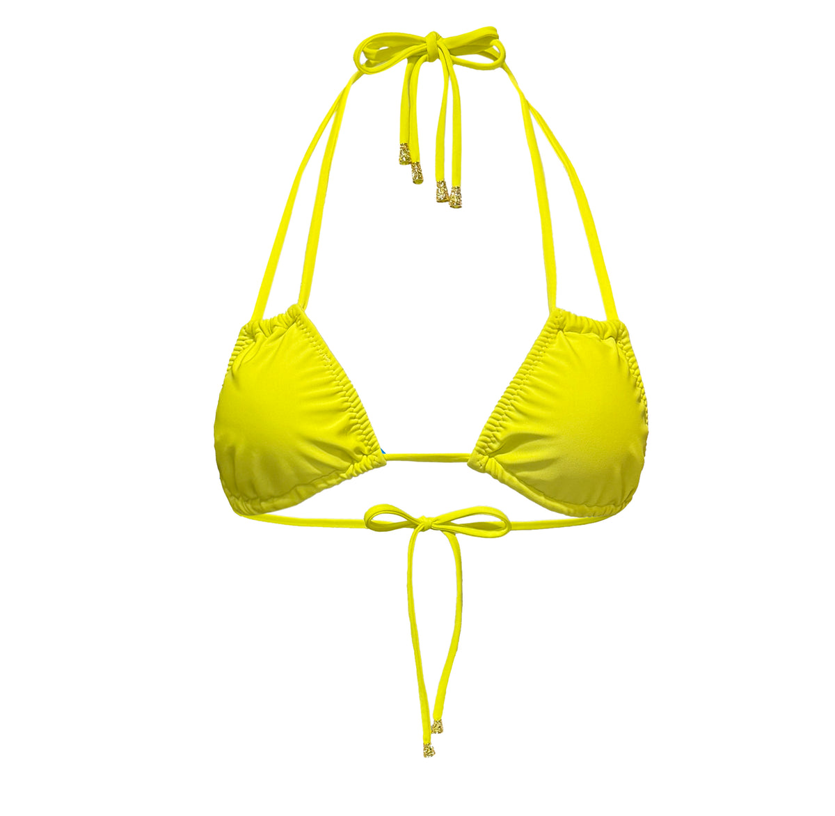 Chain String Top Double String Top in Citron (other colors and styles available) – NSA Swim