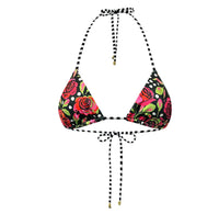 Reversible Rural Rose/Polka Dot Triangle Top