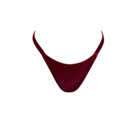 Brazilian Bottom in Cranberry Velvet (Other styles colors and styles available)