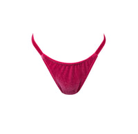 NSA Classic Thong Bottom in Fuchsia Velvet (Other styles colors and styles available)