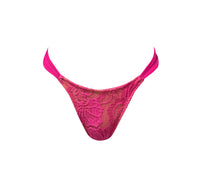 Camila Rose Bottom in Fuchsia Lace/Nude (Other styles available)