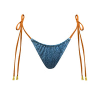 Fringe Camila Tie Side Bottom in Blue Jean/Bronze (Other styles available)