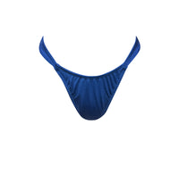 NSA Classic Rose Thong Bottom in Shiny Liberty Blue (other colors and styles available)
