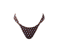 NSA Classic Rose Thong Bottom in Chocolate Polka (Other styles available)