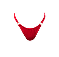 NSA Classic Thong Bottom with Gold Rings in Ultra Soft True Red Fabric (Other styles available) (Copy)