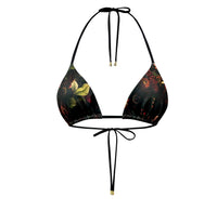 Reversible Bad Romance/Burgundy Plaid Triangle Top