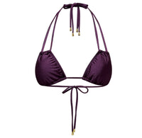 Double String Top in Shiny Eggplant (other colors available)