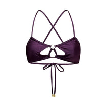 Gretchen Top in Shiny Eggplant (other colors and styles available)