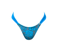NSA Classic Rose Thong Bottom in Turquoise Lace/Nude (Other styles available)