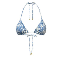 Triangle Top in Watercolor Zebra