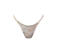 Brazilian Bottom in White Lace/Nude (Other colors and styles available)
