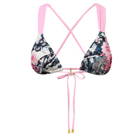 Juliette Top in Wildflower Camo Desert Rose W/ Butterfly Charm (other styles available)